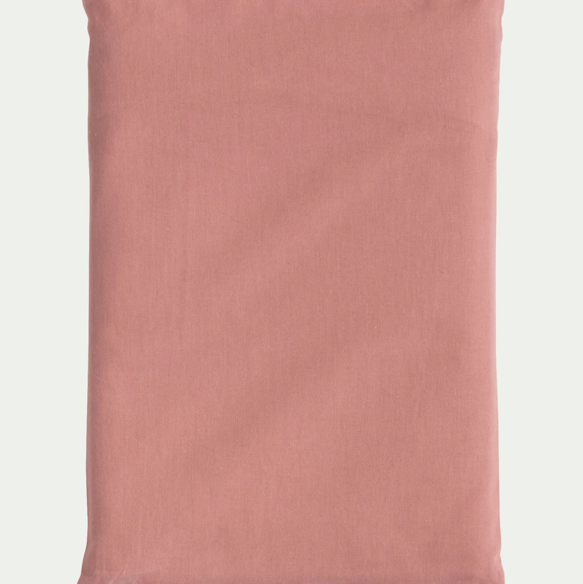 Drap plat en coton 270x300cm - rouge ricin