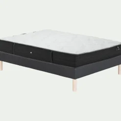 Ensemble matelas alinea équilibré à ressorts et sommier tapissier équilibré