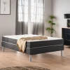 Ensemble sommier soutien ferme et matelas à ressorts accueil ferme