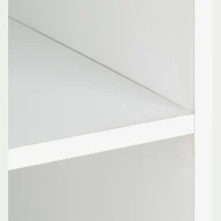 Etagère 3 cases en bois - blanc