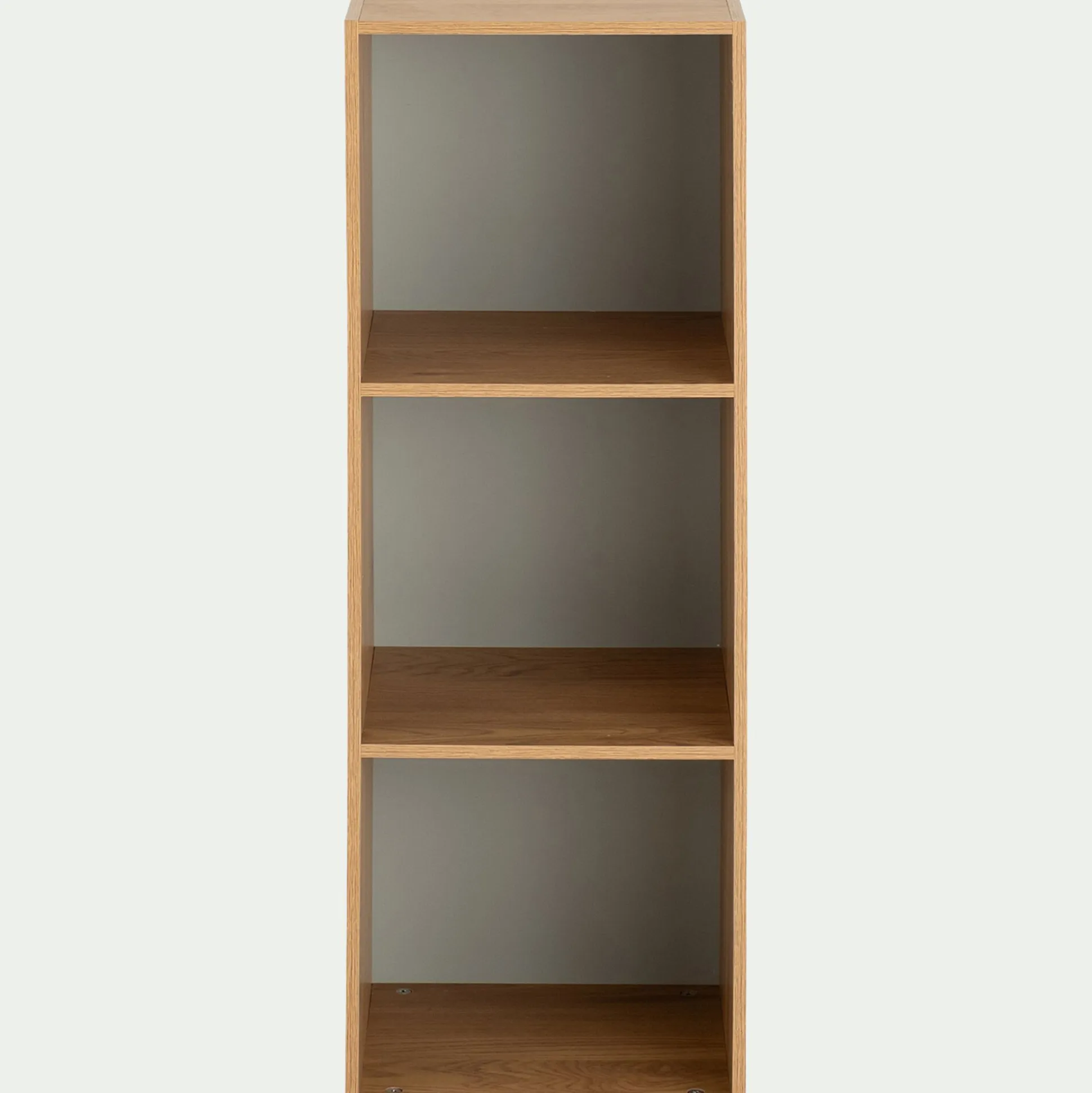 Etagère 3 cases en bois - bois clair