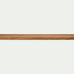 Etagère murale en bois 12x80cm - bois clair