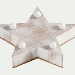 Etoile à poser à LED - blanc