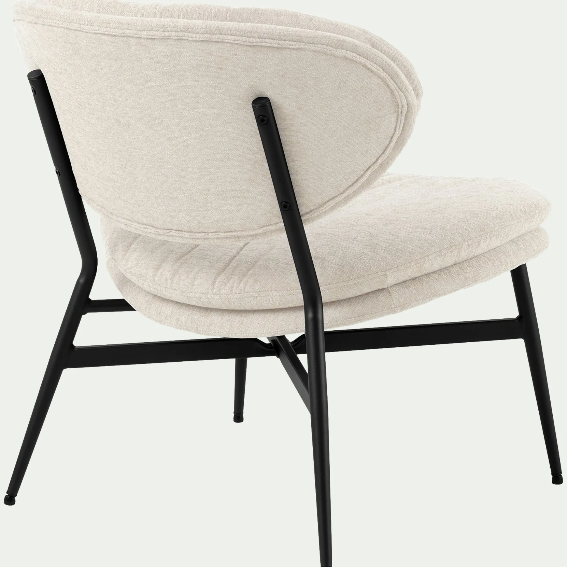 Fauteuil en tissu - beige alpilles