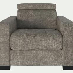 Fauteuil en tissu Genesis - beige alpilles