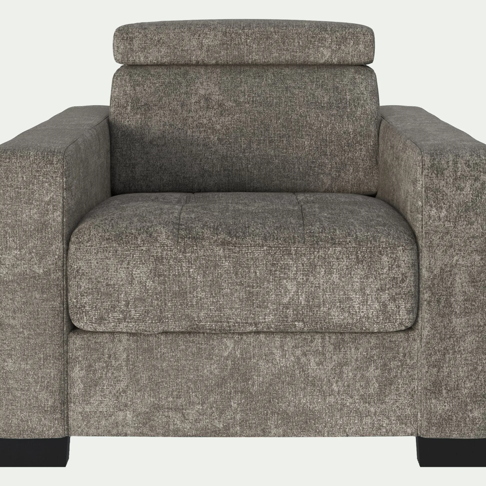 Fauteuil en tissu Genesis - beige alpilles