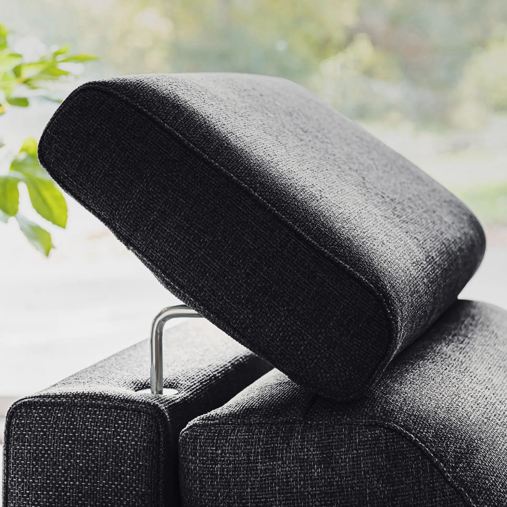 Fauteuil en tissu pop - gris