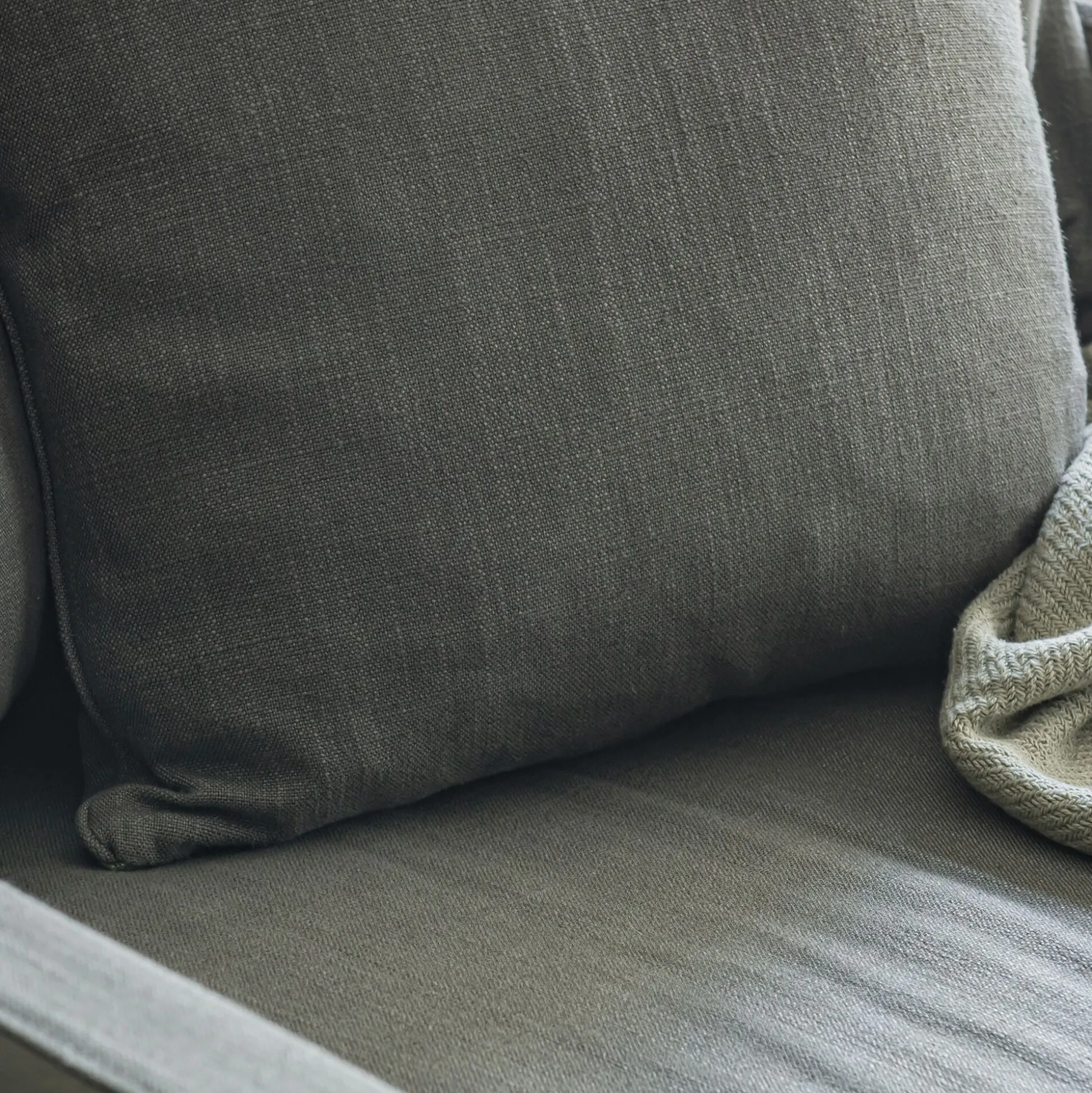 Fauteuil en tissu - vert cèdre