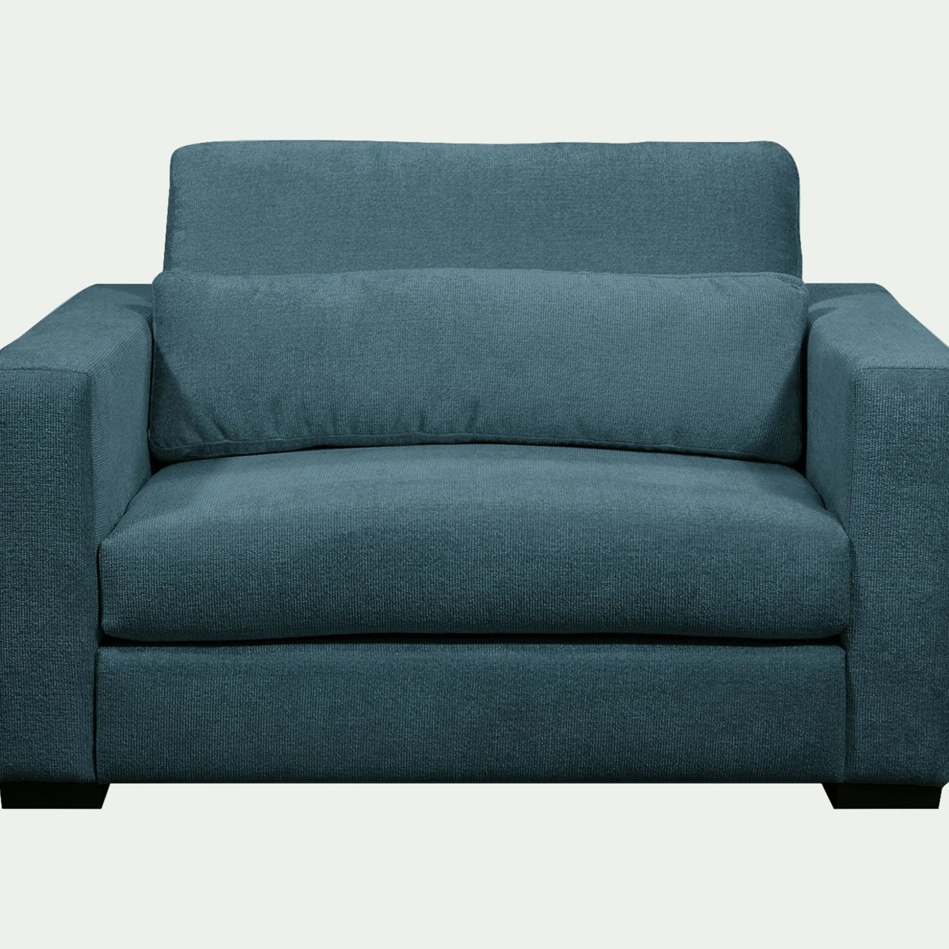 Fauteuil fixe en tissu Genesis 1,5 places - bleu
