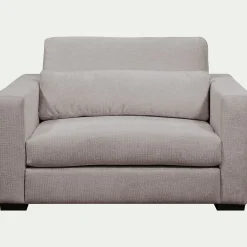 Fauteuil fixe en tissu Genesis 1,5 places - gris