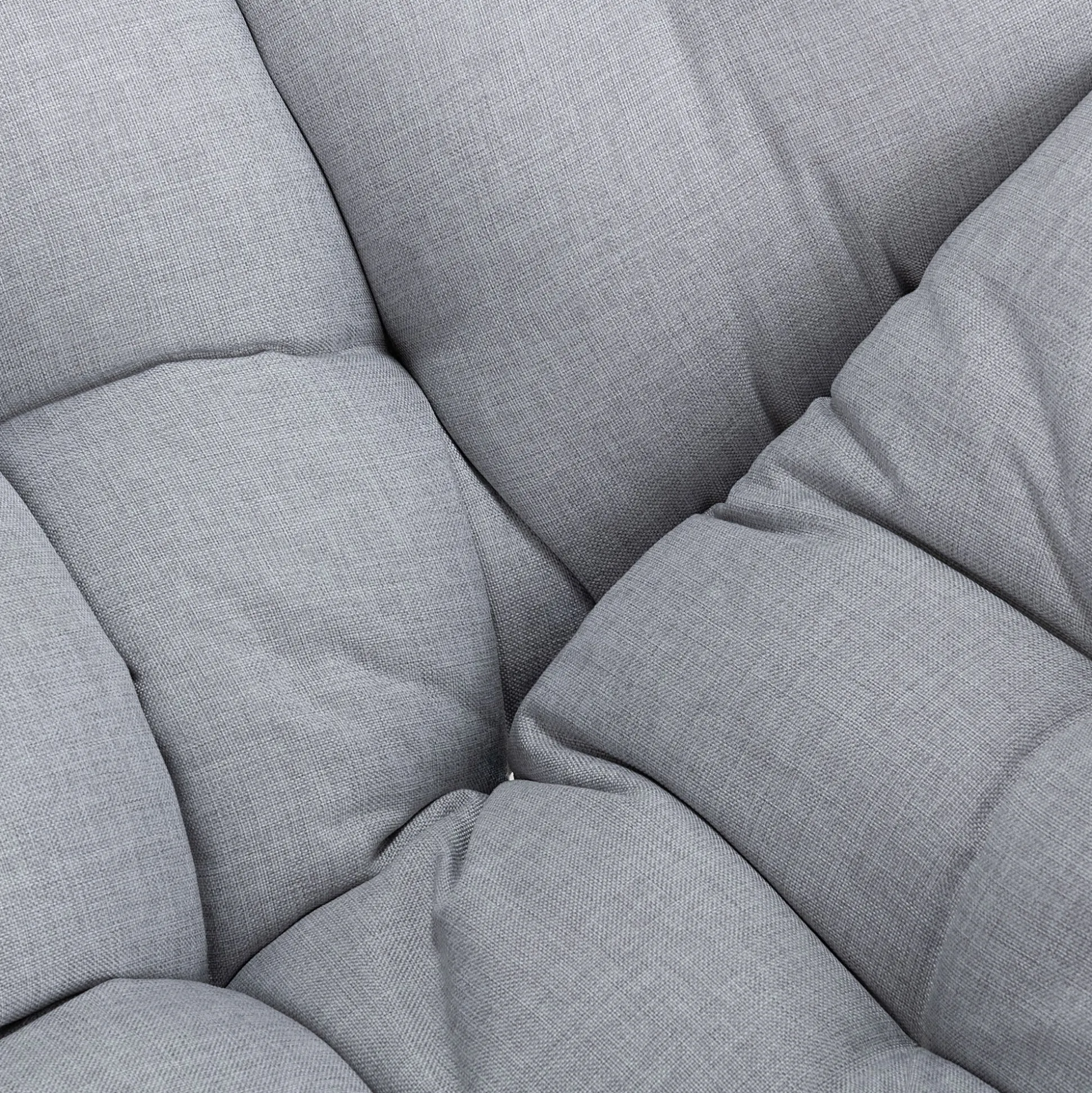 Fauteuil relax en tissu - gris borie