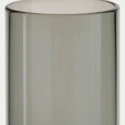 Flûte à champagne en verre 18,5cl - gris