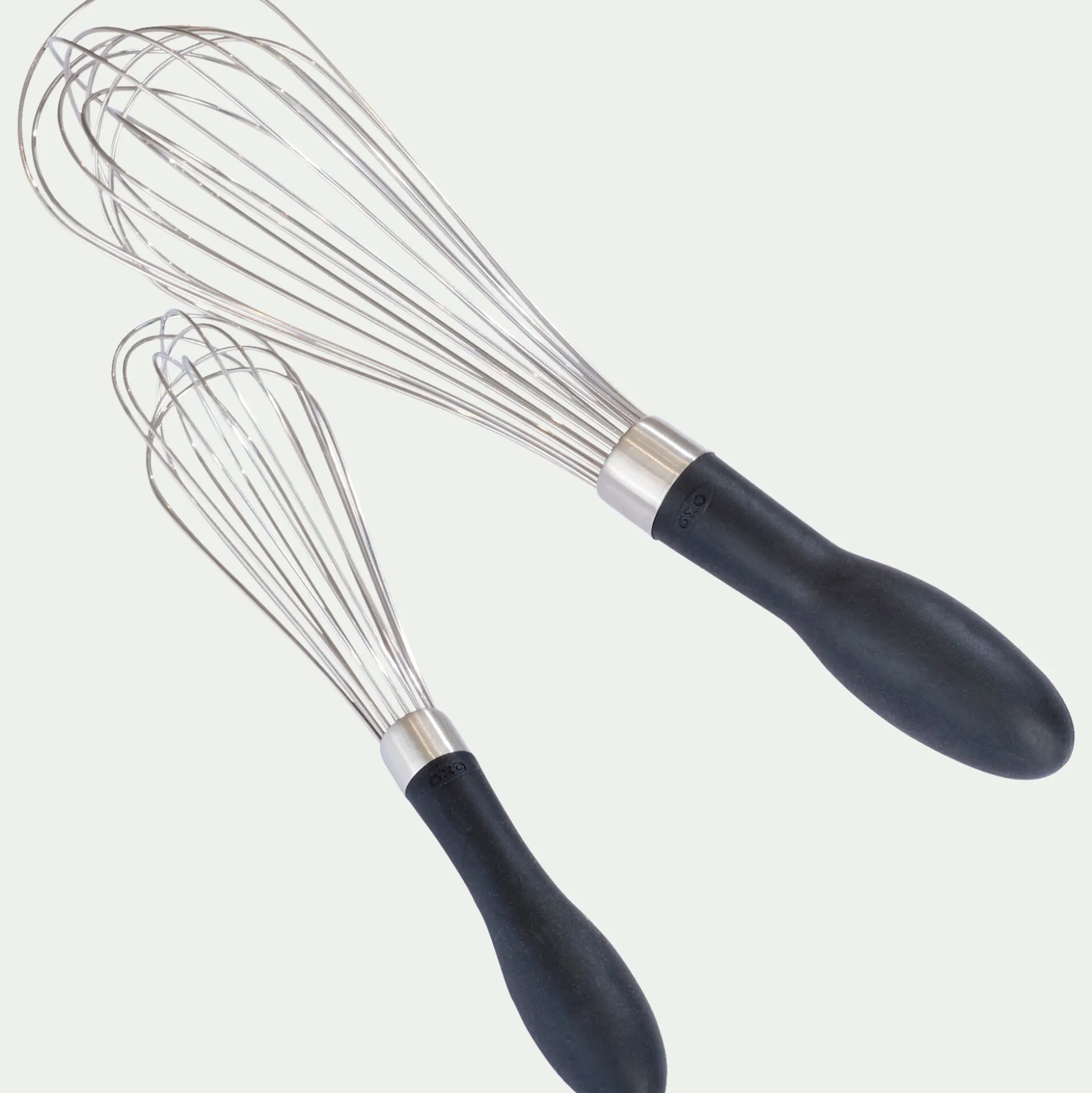 Fouet en inox 28cm - noir