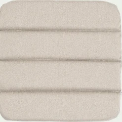 Galette de chaise indoor & outdoor en tissu déperlant - beige alpilles