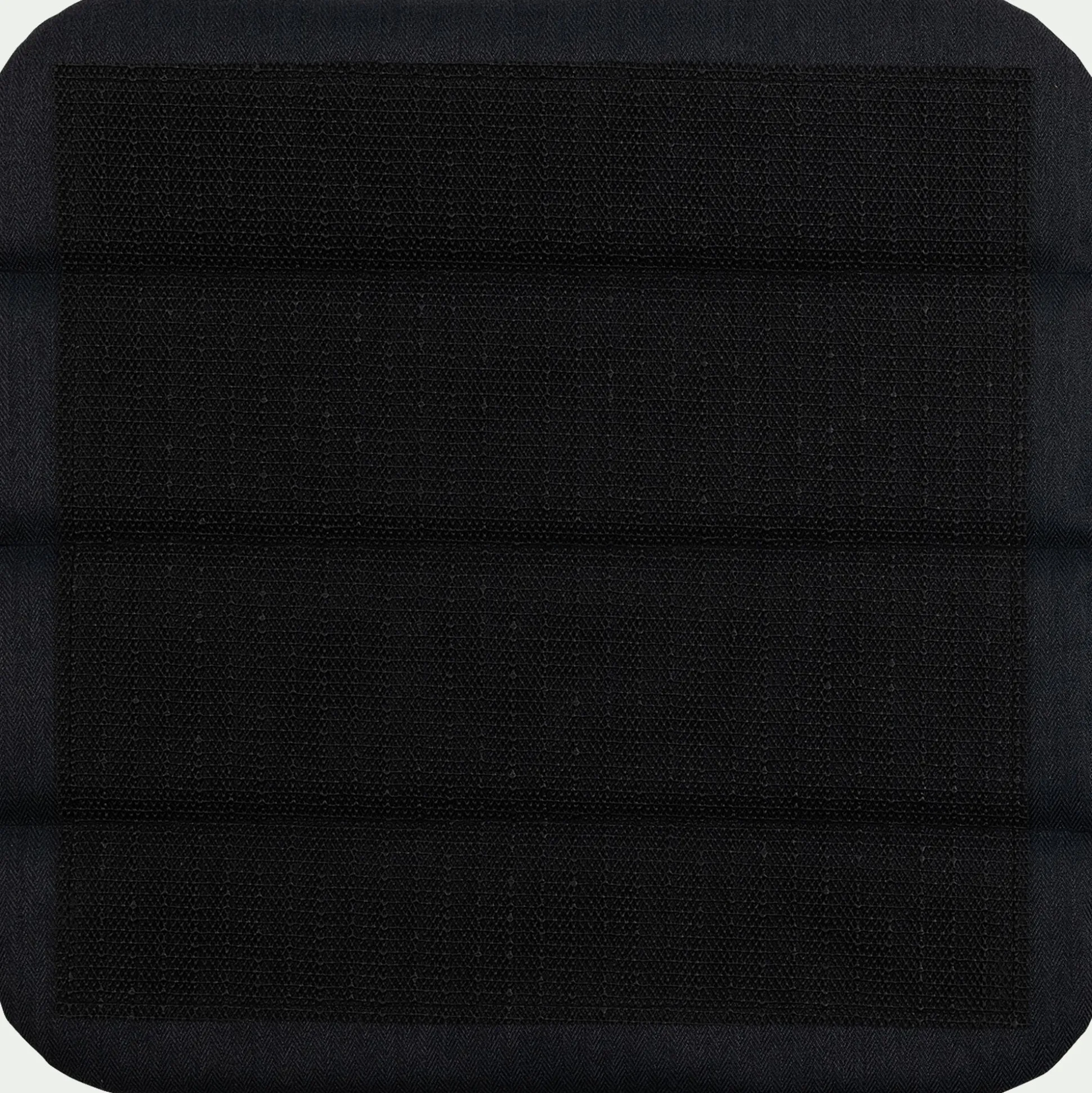 Galette de chaise indoor & outdoor en tissu déperlant - gris ardoise