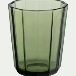 Gobelet bas en verre 25cl - vert