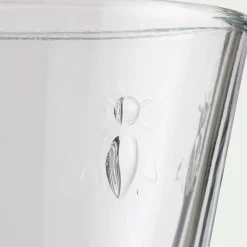 Gobelet en verre pressé 26cl - transparent