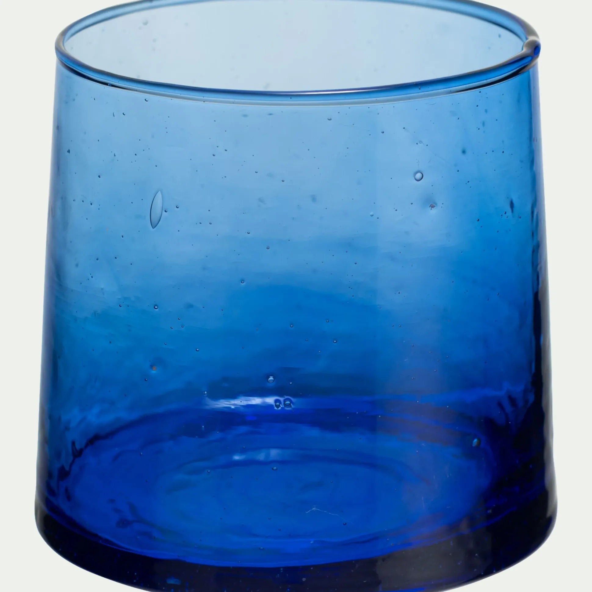 Gobelet en verre recyclé 20cl - bleu