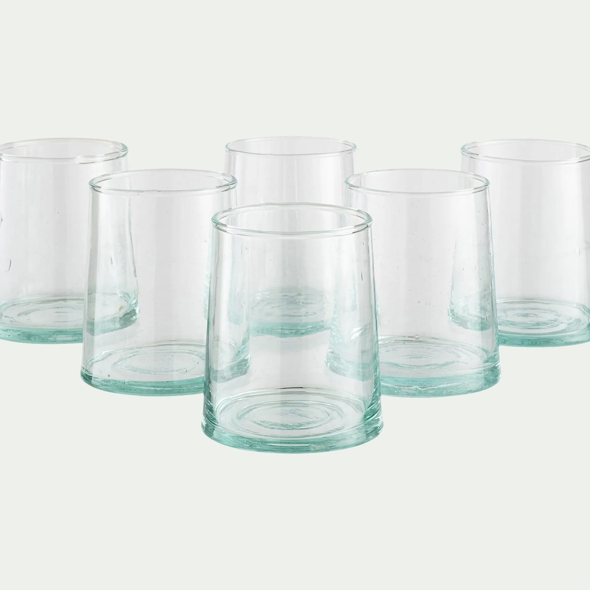 Gobelet en verre recyclé 25cl - transparent