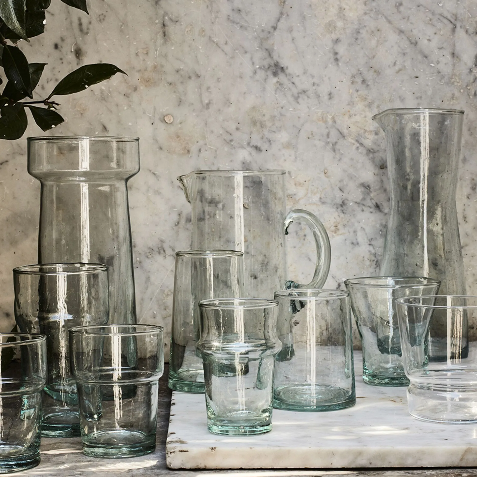 Gobelet en verre recyclé 25cl - transparent
