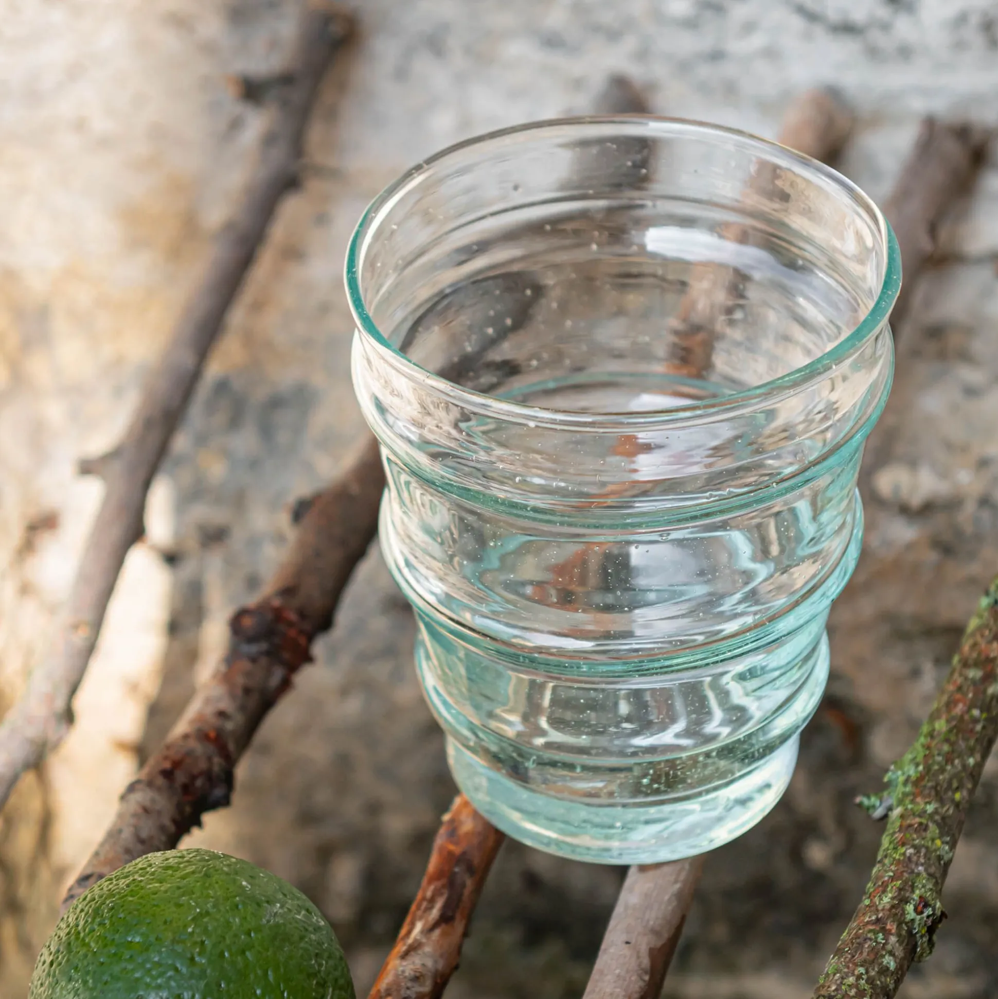 Gobelet en verre recyclé 30cl - transparent