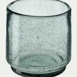 Gobelet en verre sodo-calcique bullé 39cl - gris