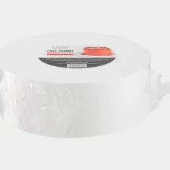 Gâteau factice rond H10xD30cm - blanc