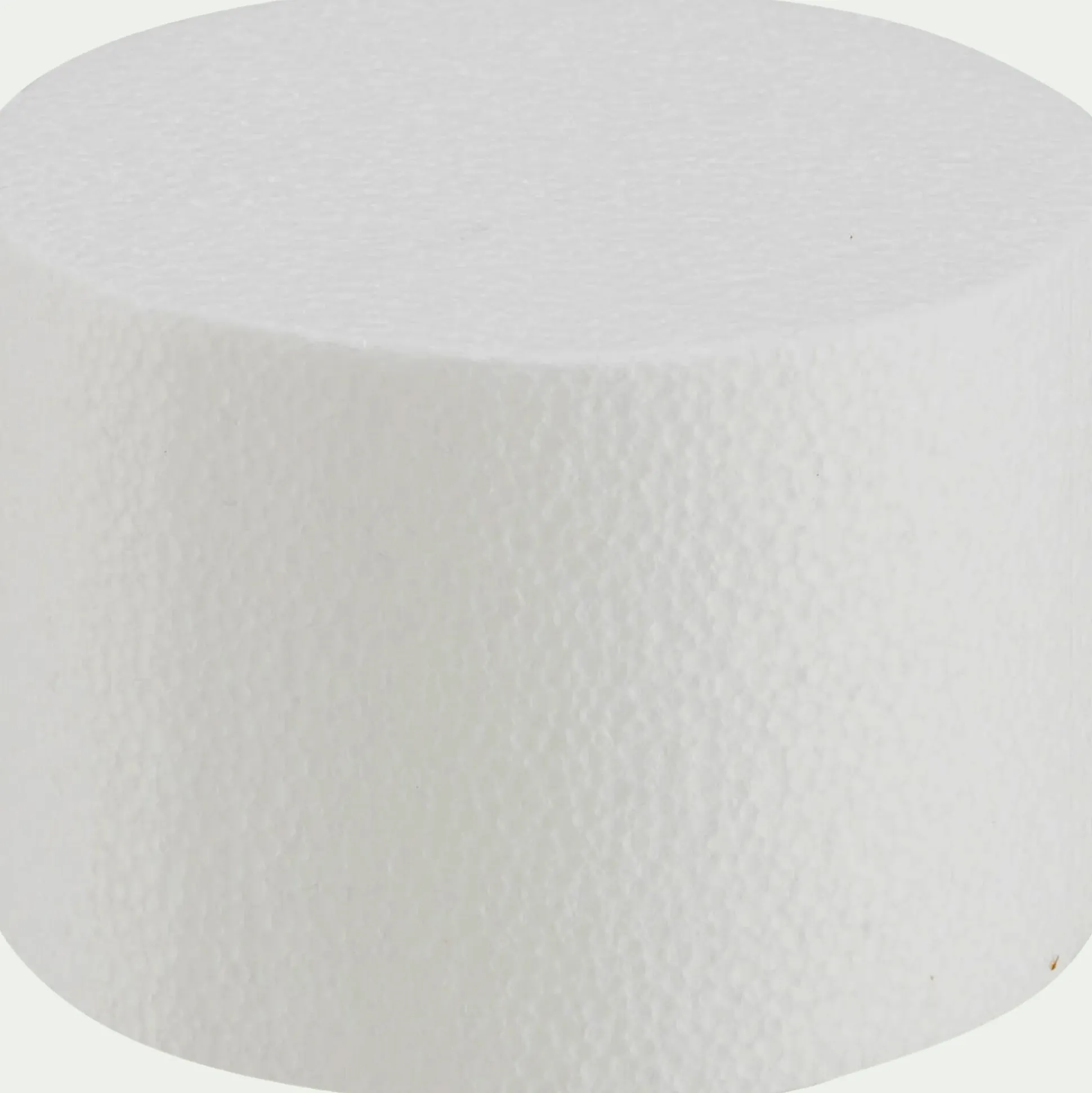 Gâteau factice rond H10xD15cm - blanc