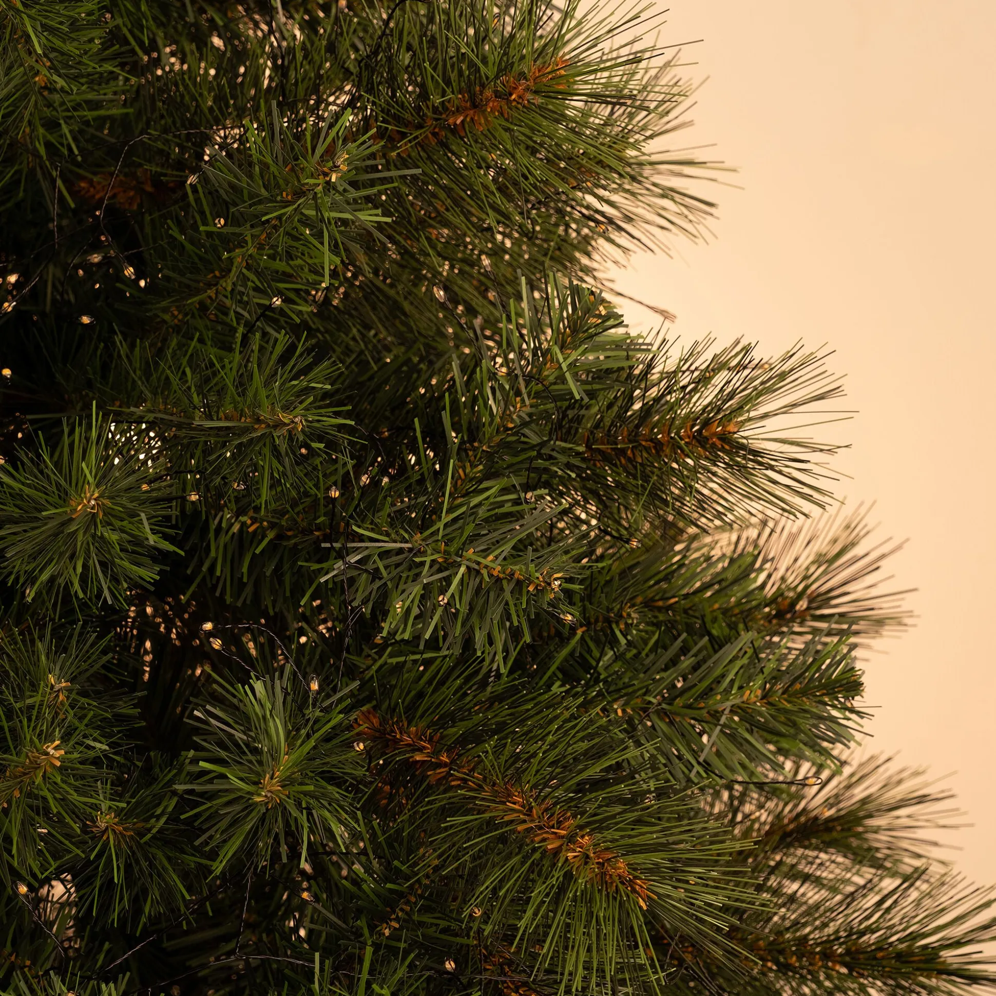 Guirlande lumineuse de Noël L600cm - jaune