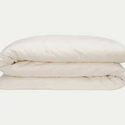 Housse de couette en coton bio 240x220cm - blanc ventoux