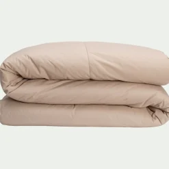 Housse de couette en coton bio 240x220cm - beige alpilles