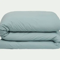 Housse de couette en coton 140x200cm - bleu calaluna