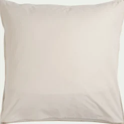 Housse de couette enfant 140x200cm et 1 taie d'oreiller 63x63cm motif floral en coton - beige ficelle