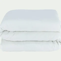 Housse de couette en lin lavé 260x240cm - blanc capelan