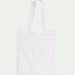 Housse de couette en percale de coton 260x240cm liseré tressé bleu calabrun - blanc