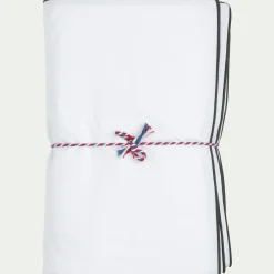 Housse de couette en percale de coton 260x240cm - blanc