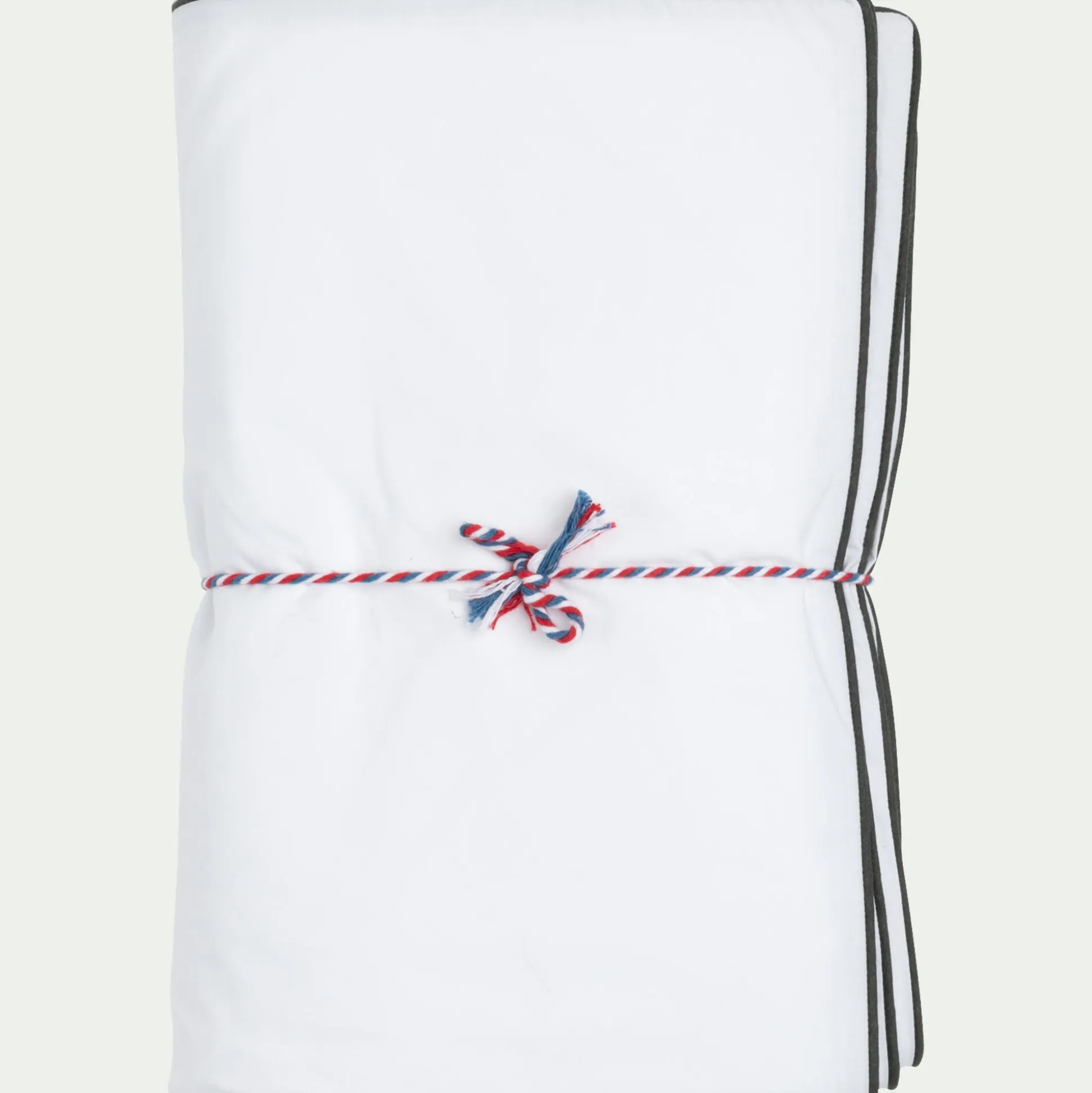 Housse de couette en percale de coton 260x240cm - blanc