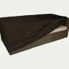 Housse de protection pour canapé de jardin 3 places - noir - (L230x90xH60cm)