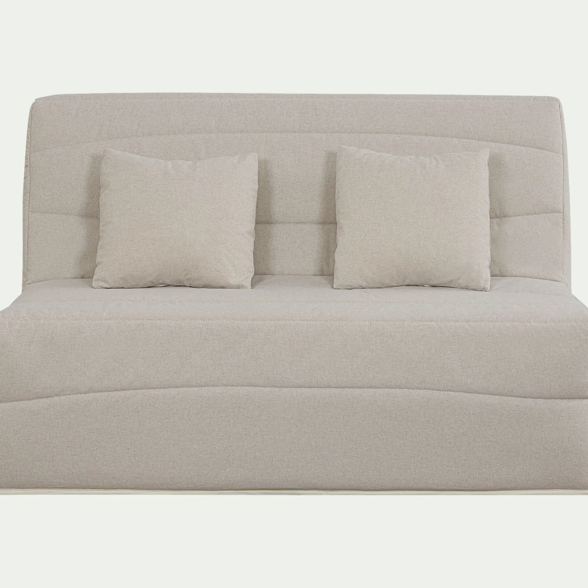 Housse pour canapé BZ et 2 housses de coussin 160x200 cm - beige
