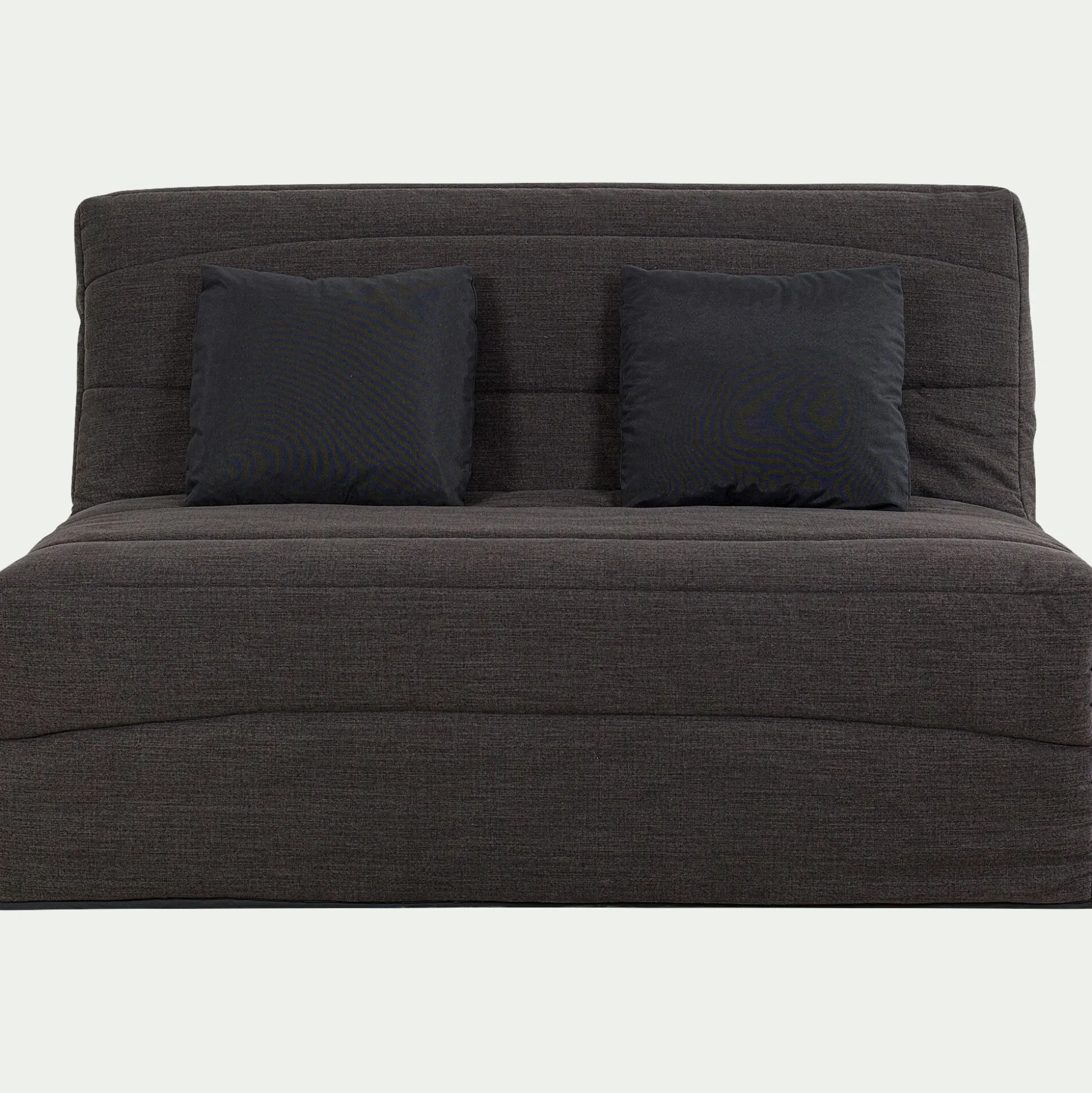 Housse pour canapé BZ et 2 housses de coussin 160x200cm - gris anthracite