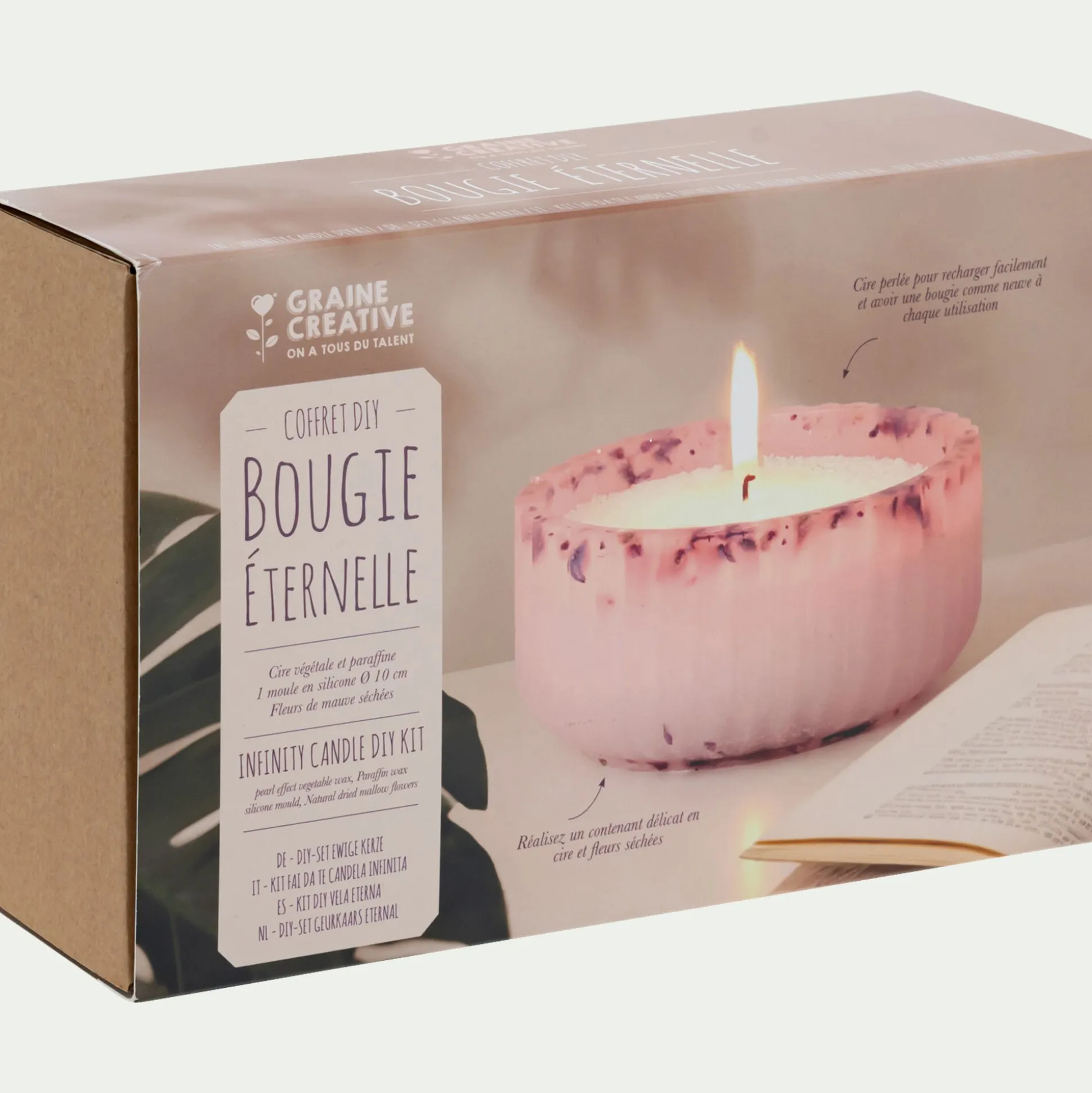 Kit de création d'une bougie éternelle
