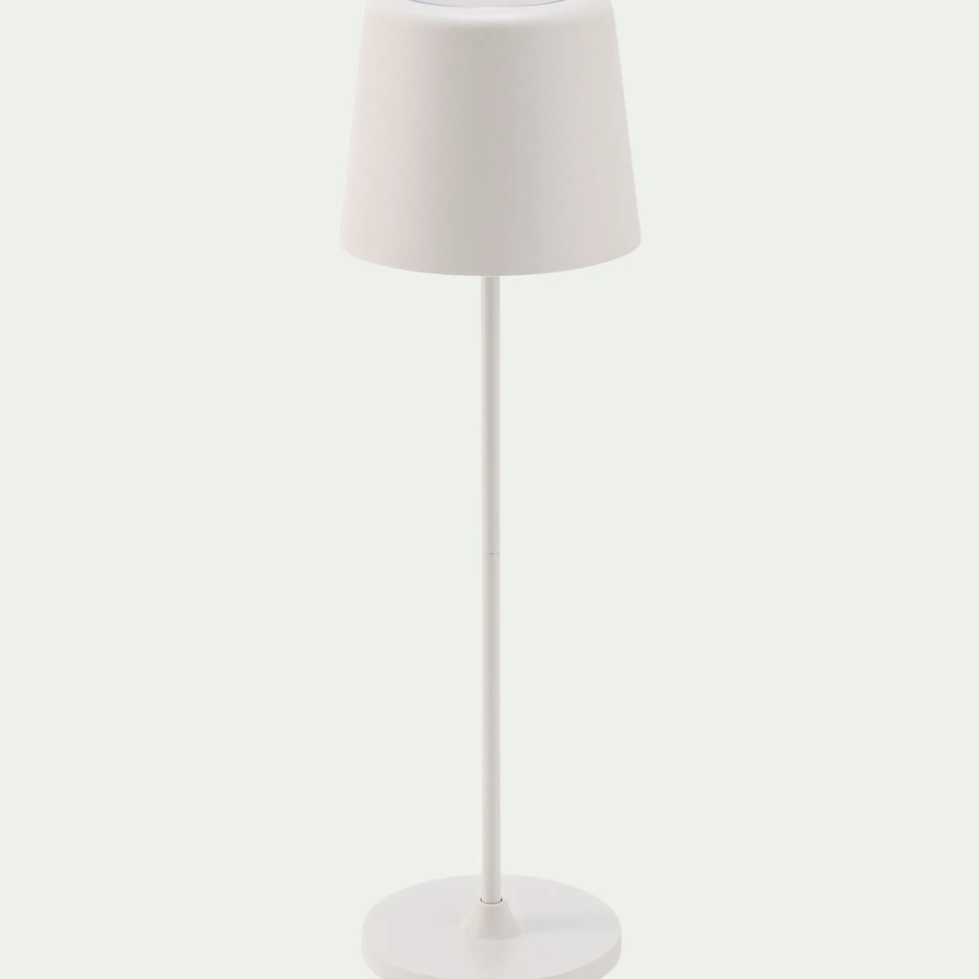Lampe de table à poser nomade H37cm - blanc
