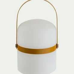 Lampe à poser extérieur nomade D10cm - jaune