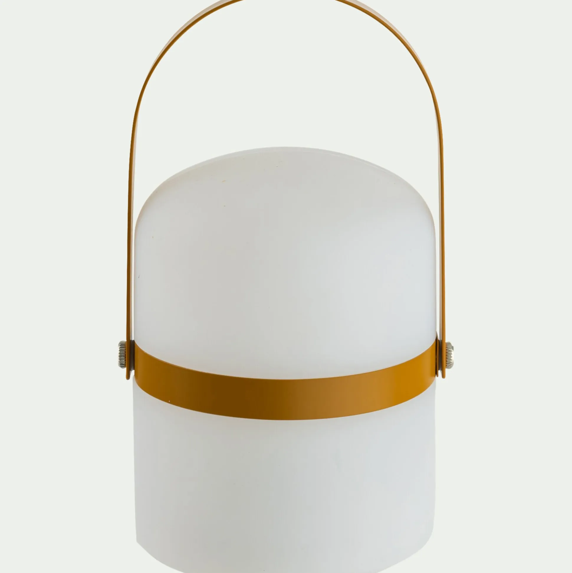 Lampe à poser extérieur nomade D10cm - jaune