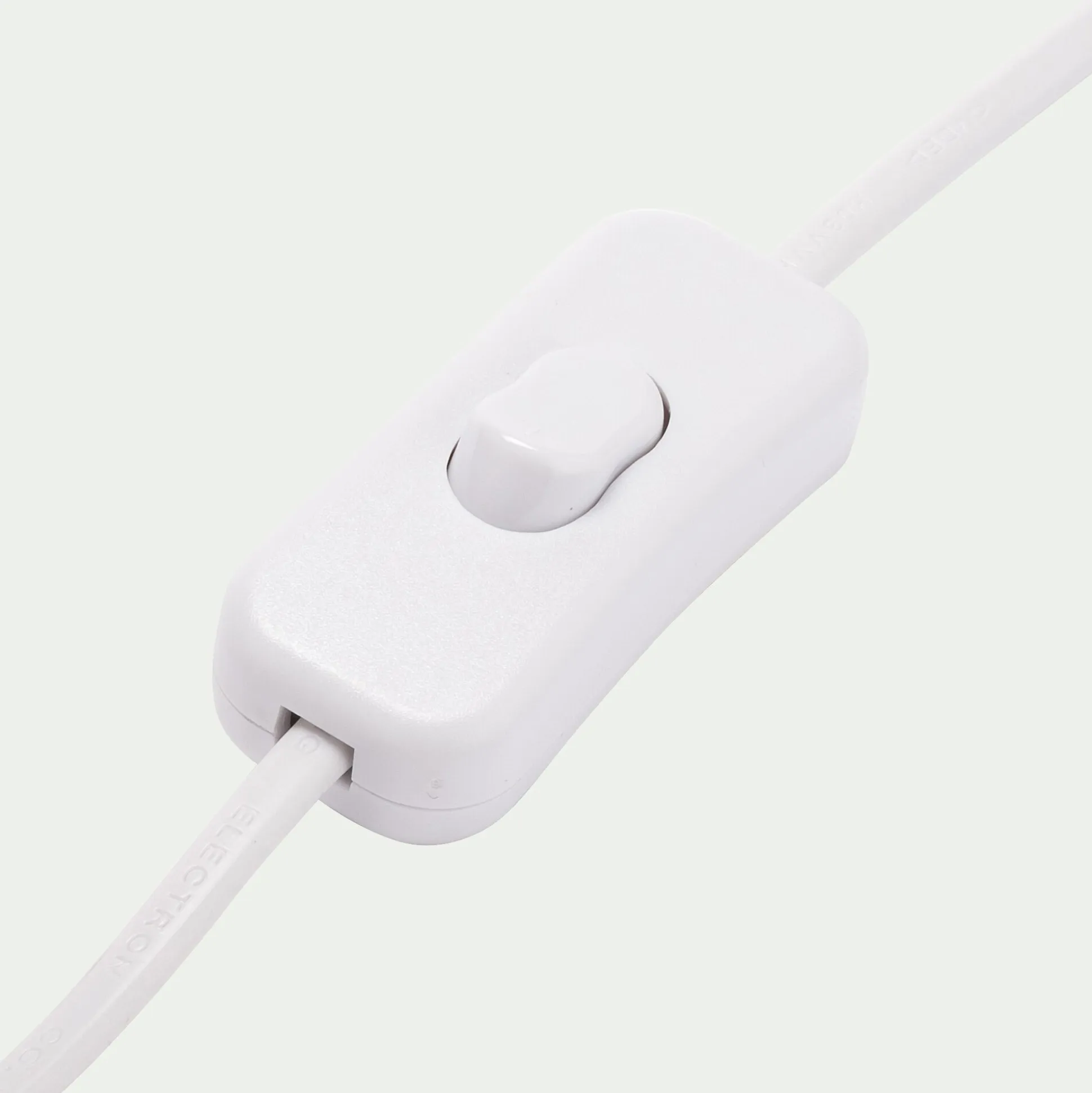 Lampe à poser électrifiée en bois et métal D41,5cm - blanc