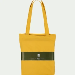 Linge de lit uni en coton - jaune genet
