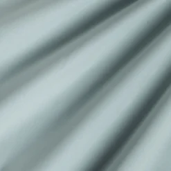 Linge de lit uni en percale - bleu calaluna
