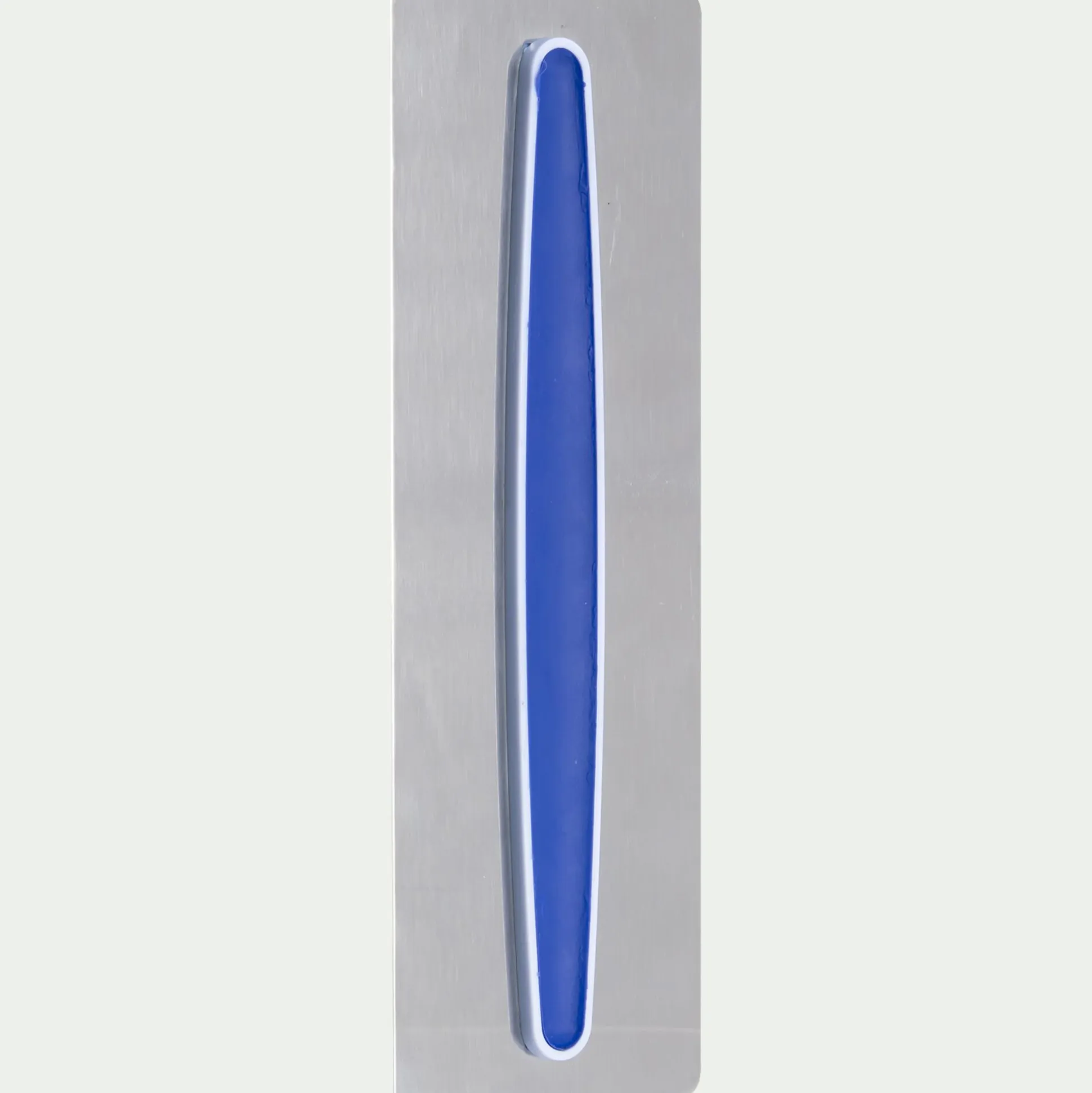 Lisseur à ganache en inox - bleu