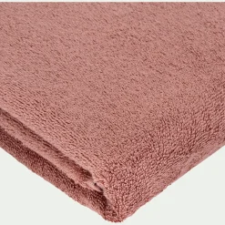 Lot de 2 gants de toilette en coton peigné - brun rhassoul
