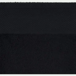 Lot de 2 gants de toilette en coton peigné - gris